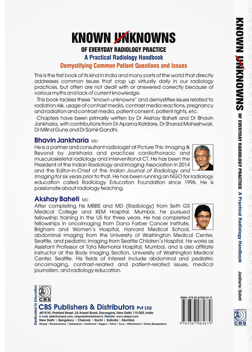 Known Unknowns of Everyday Radiology Practice a Practical Radiology Handbook