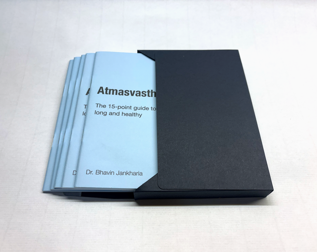 The Atmasvasth 15-Point Guide to Living Long Healthy - Zine